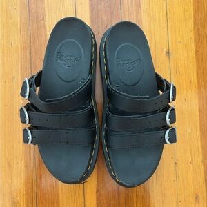 Dr. Martens Black Blair Slide